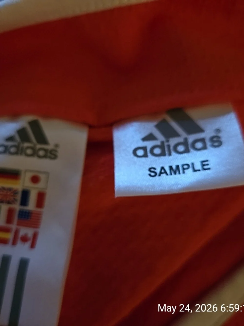 Adidas Orange Tennis Tank & Skirt Set - Picture 6 of 10